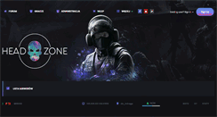 Desktop Screenshot of headzone.pl