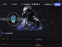 Tablet Screenshot of headzone.pl